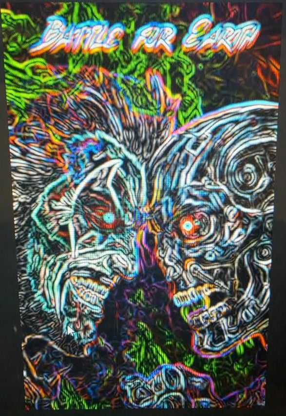 Lobo vs Terminator Battle for Earth (Brett Azar) Artbook (Heroes con exclusive)